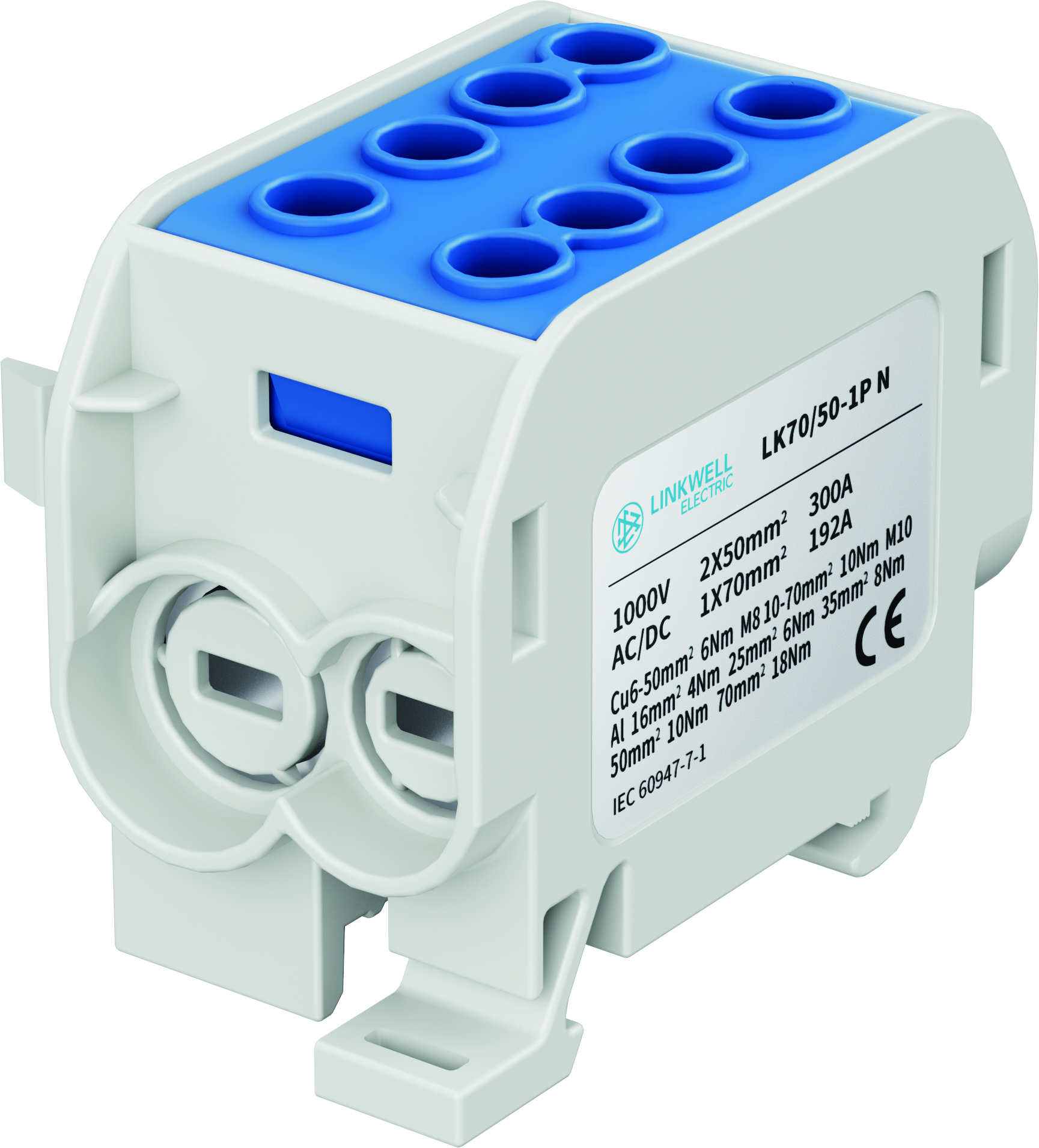 LK70/50 1极 通用型分线端子