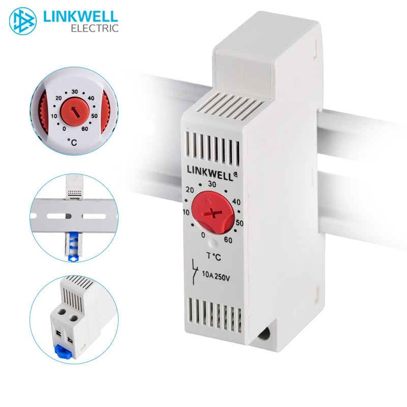 IP20机柜恒温器KNC 011/KNO 011工业恒温器