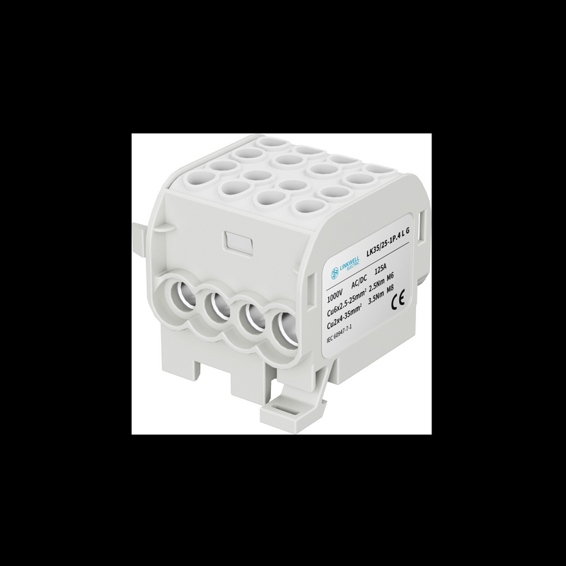 LK25/16-1P.4 1极 通用型分线端子