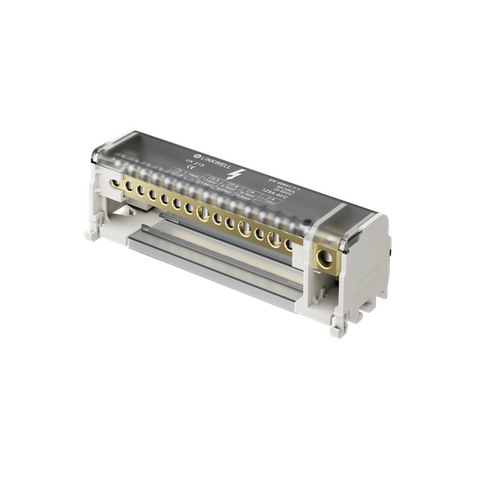 LINKWELL UK215 125A配电箱DIN导轨配电终端块