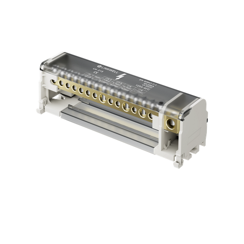 LINKWELL UK215 125A配电箱DIN导轨配电终端块
