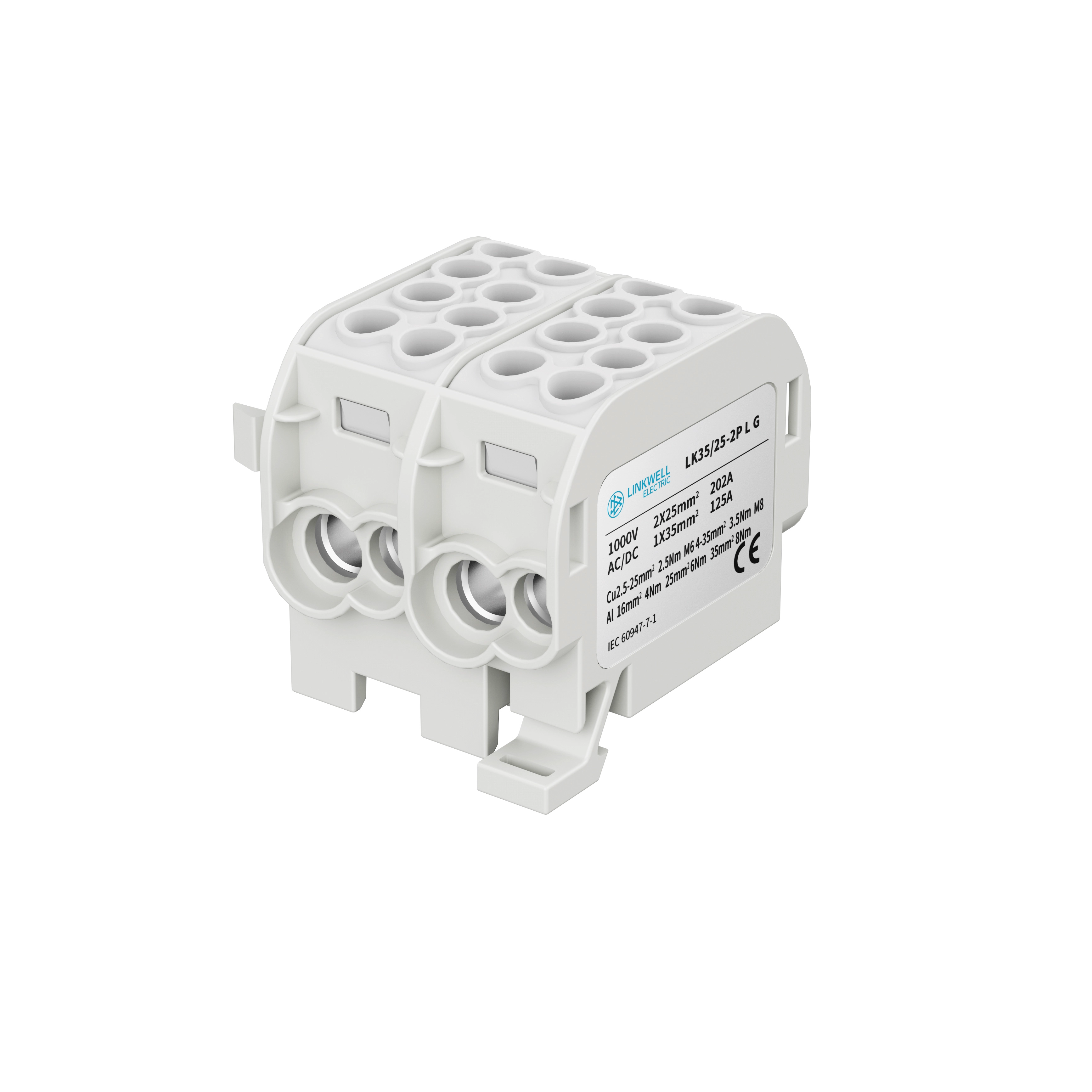 LK35/25 1极 2极 3极 4极 5极 通用型分线端子