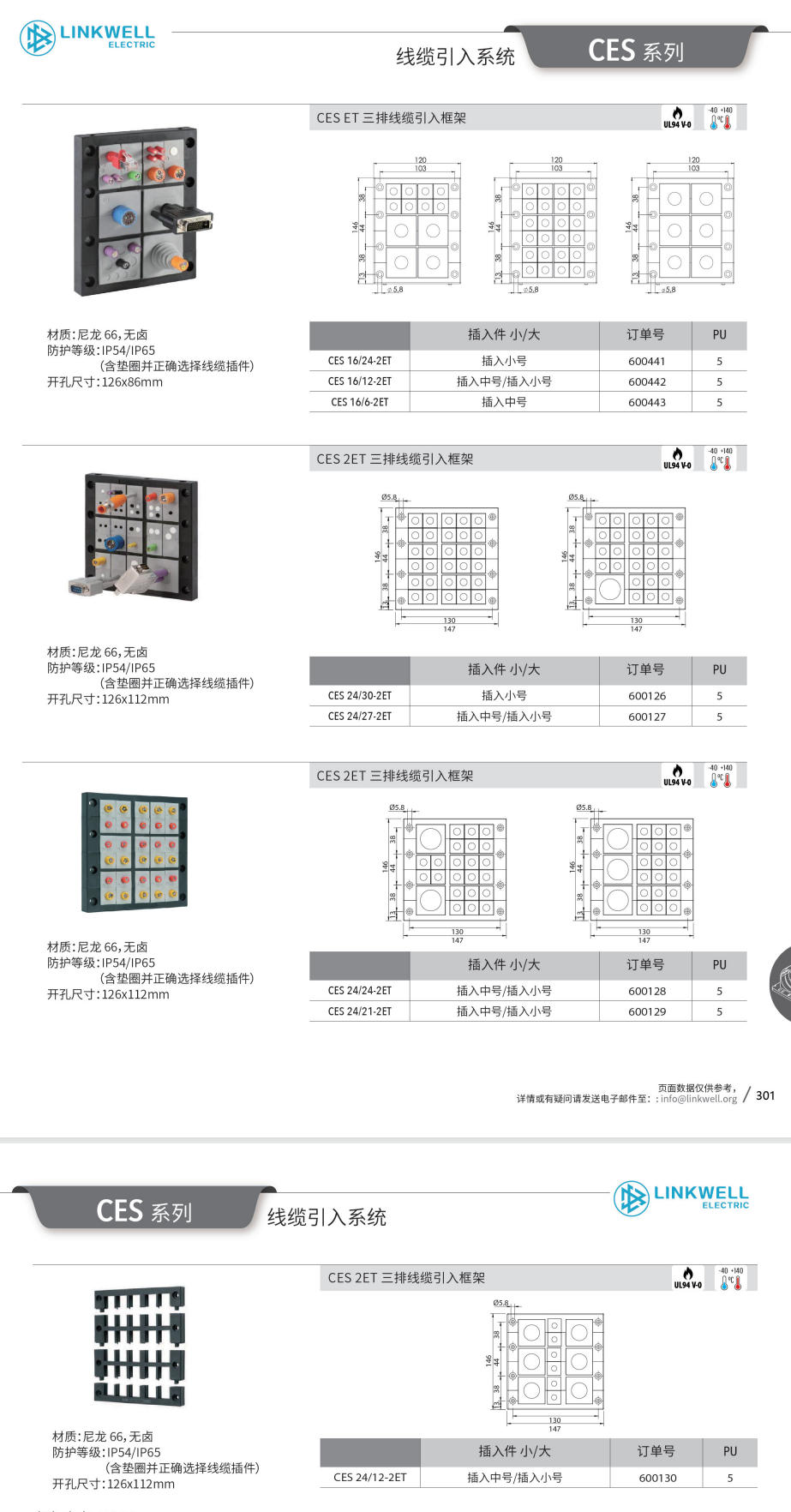 三排线缆引入框架 1