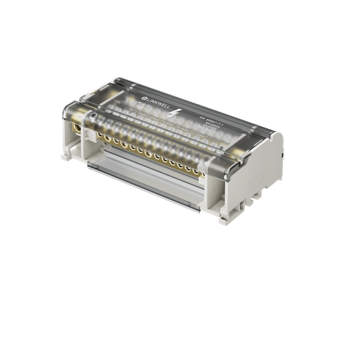 LINKWELL UK415 125A配电箱DIN导轨配电终端块