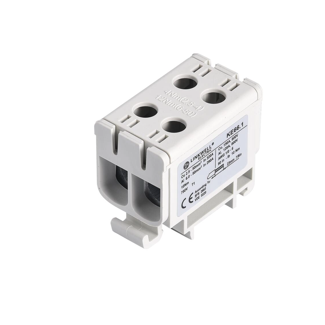 LINKWELL KE70/65/67/68/69/80 1极4位 通用接线端子