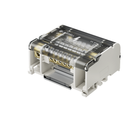 LINKWELL UK407125A配电箱DIN导轨配电终端块