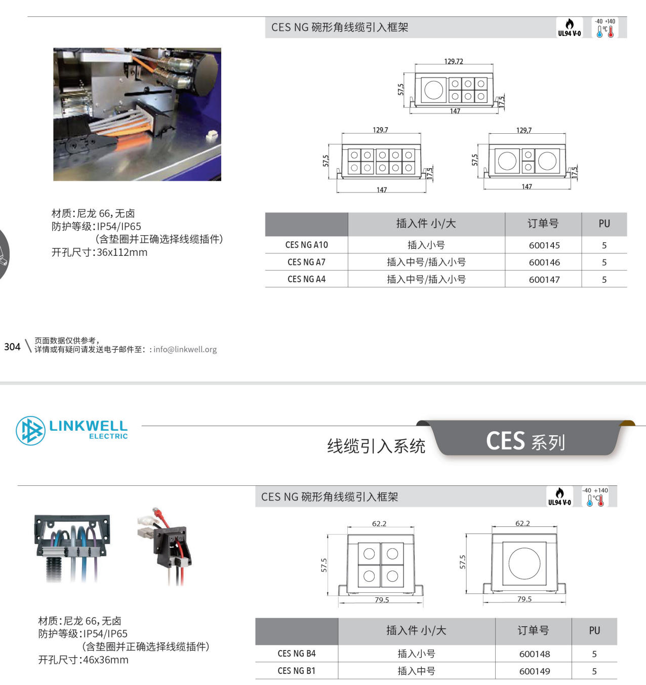 CES NG 碗形角线缆引入框架 1