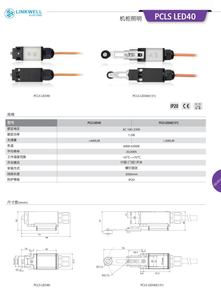 PCLS LED40