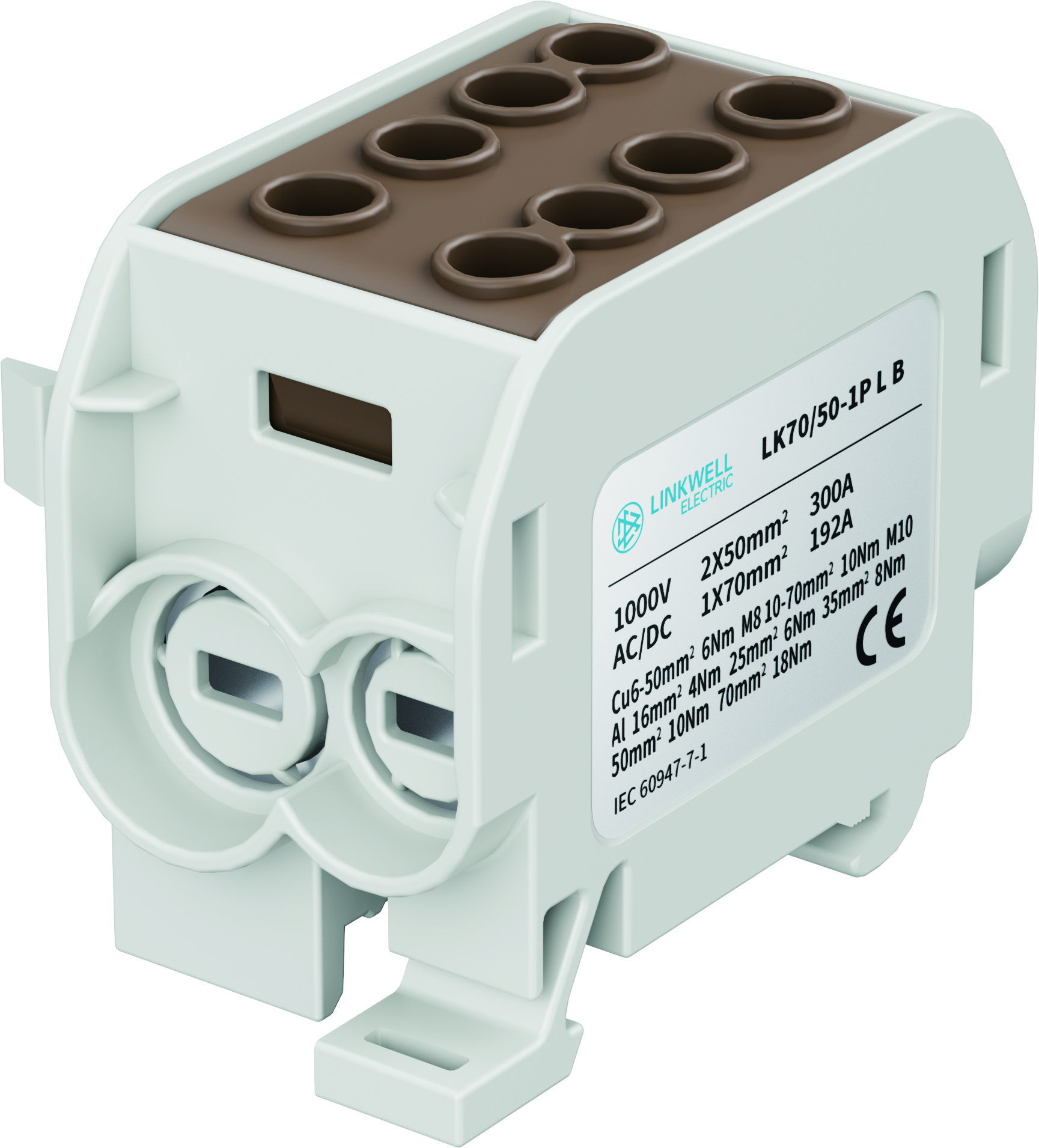 LK70/50 1极 通用型分线端子