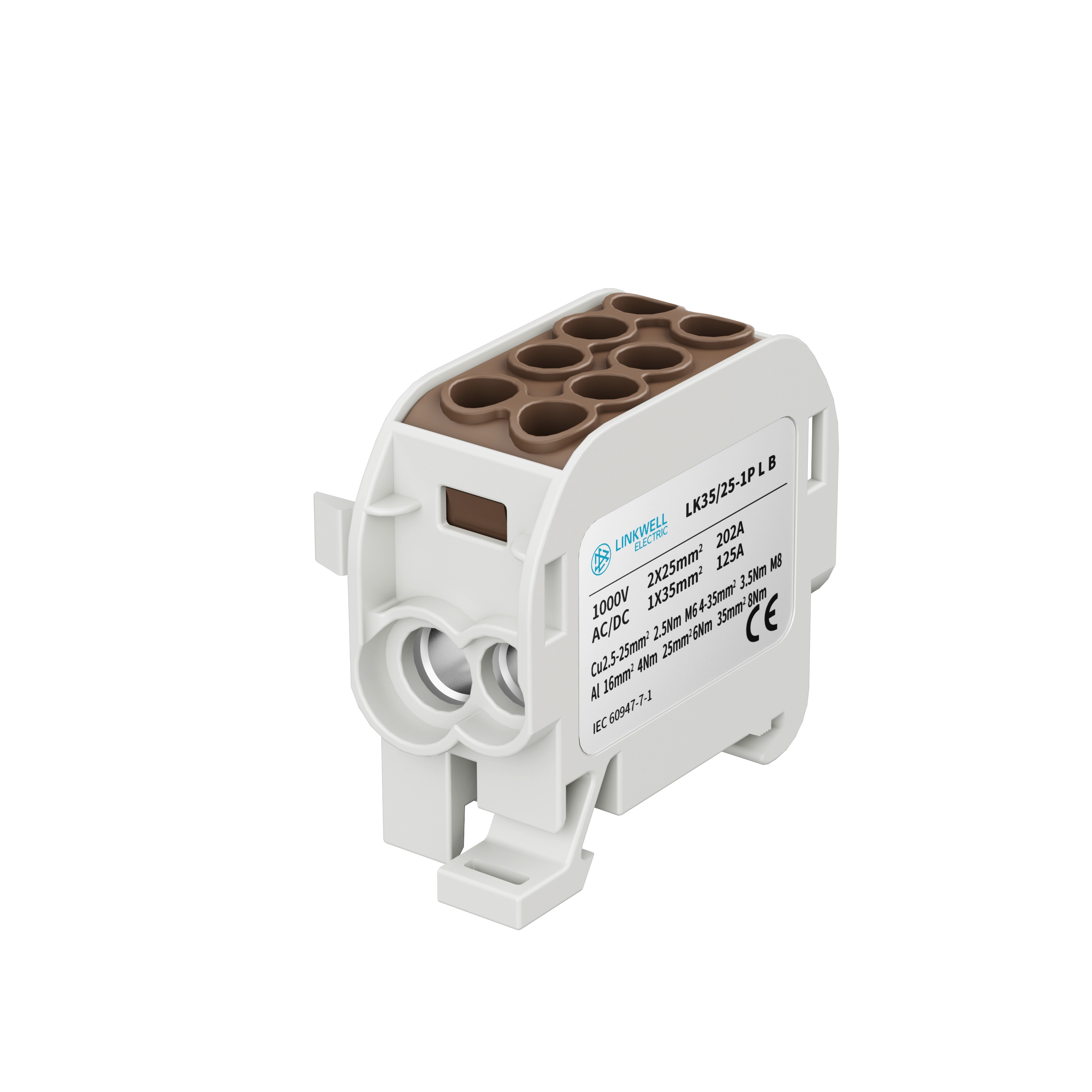 LK35/25 1极 2极 3极 4极 5极 通用型分线端子